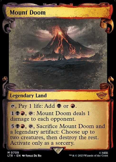 Mount Doom from The Lord of the Rings: Tales of Middle-earth