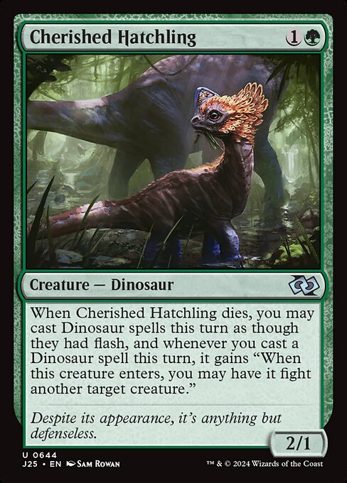 Cherished Hatchling highlighted card art
