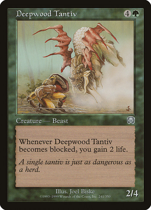 Deepwood Tantiv highlighted card art