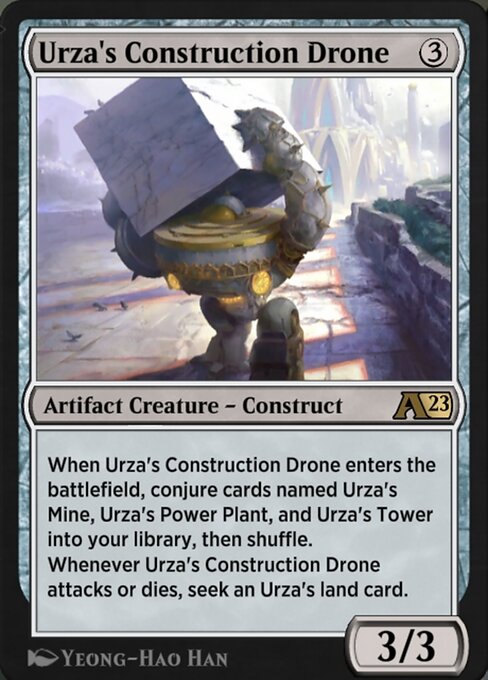 Urza's Construction Drone highlighted card art