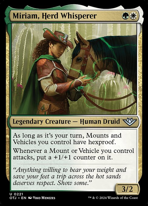 Miriam, Herd Whisperer highlighted card art