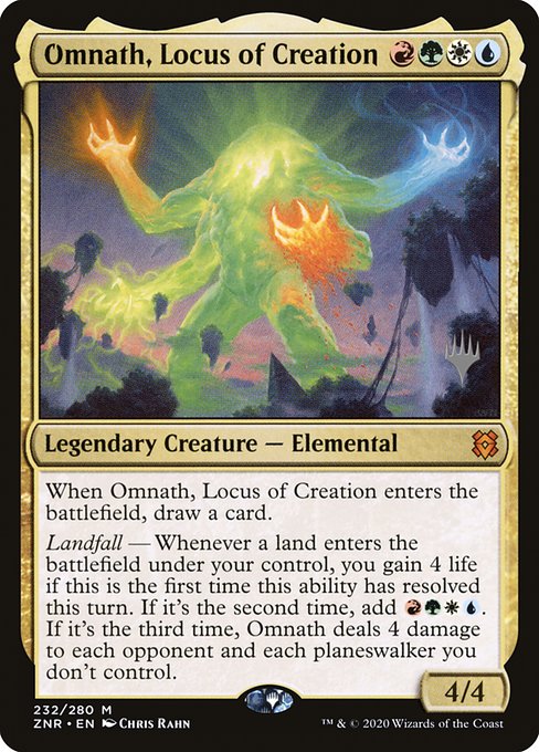 Omnath, Locus of Creation from Zendikar Rising Promos