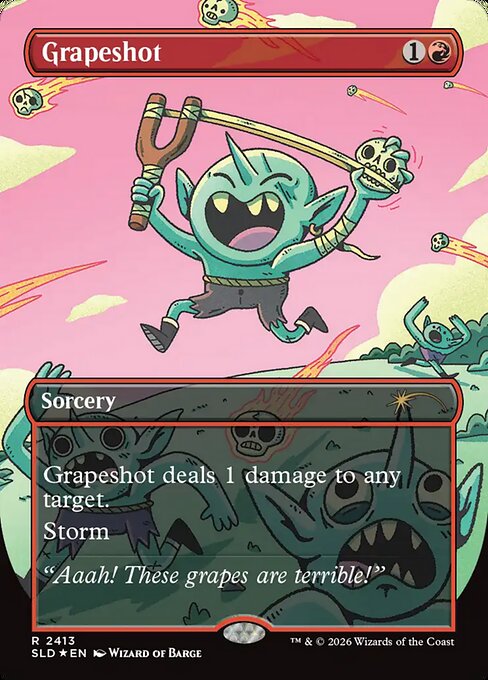 Grapeshot highlighted card art