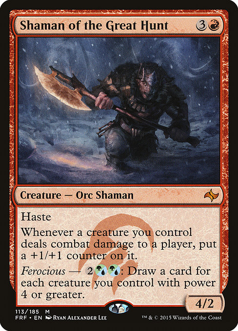 Shaman of the Great Hunt from Fate Reforged
