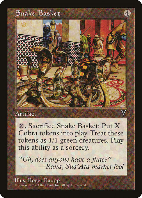 Snake Basket from Visions