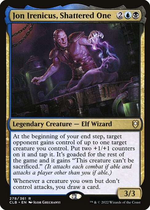 Jon Irenicus, Shattered One from Commander Legends: Battle for Baldur's Gate
