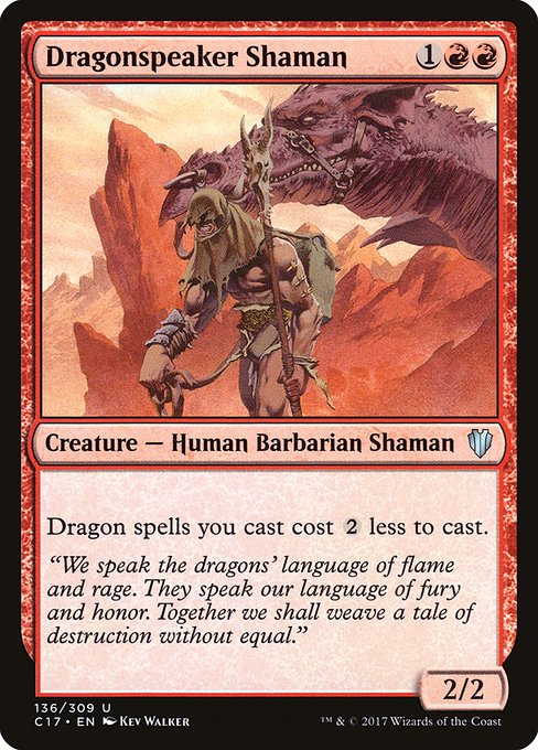 Dragonspeaker Shaman from Commander 2017