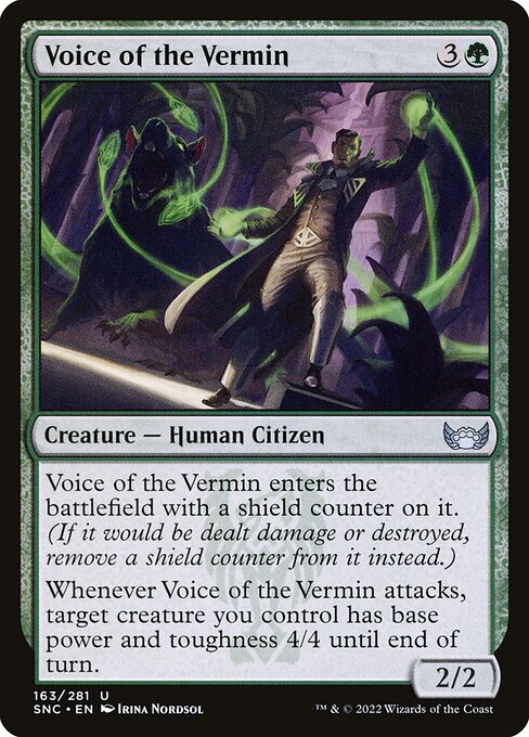 Voice of the Vermin highlighted card art