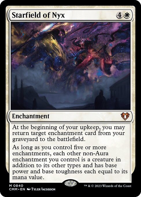 Starfield of Nyx from Commander Masters