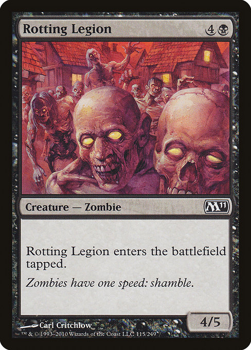 Rotting Legion highlighted card art