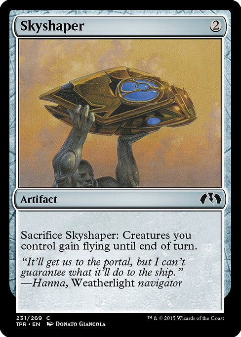 Skyshaper highlighted card art