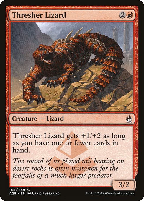 Thresher Lizard from Masters 25