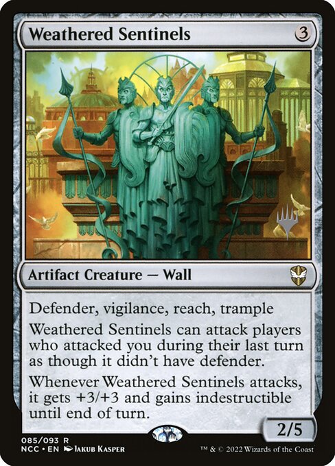 Weathered Sentinels from New Capenna Commander Promos
