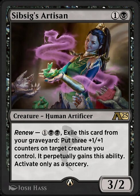 Sibsig's Artisan highlighted card art