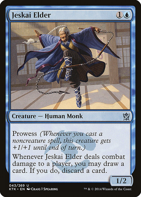 Jeskai Elder from Khans of Tarkir