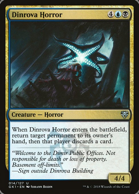 Dinrova Horror from GRN Guild Kit