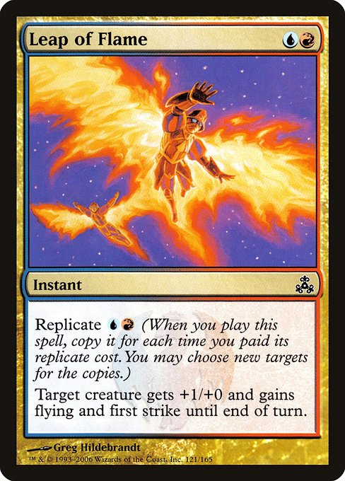 Leap of Flame highlighted card art