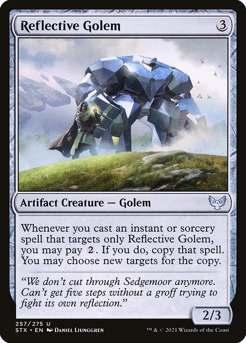Reflective Golem highlighted card art