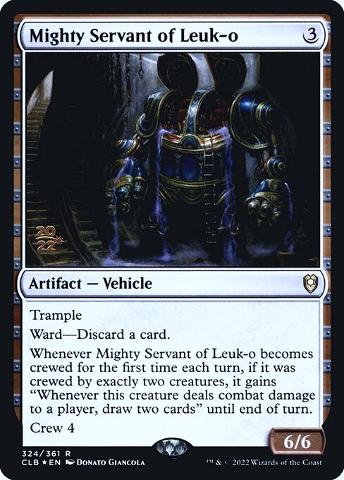 Mighty Servant of Leuk-o from Battle for Baldur's Gate Promos