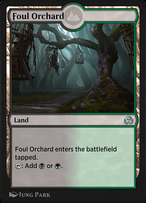 Foul Orchard highlighted card art