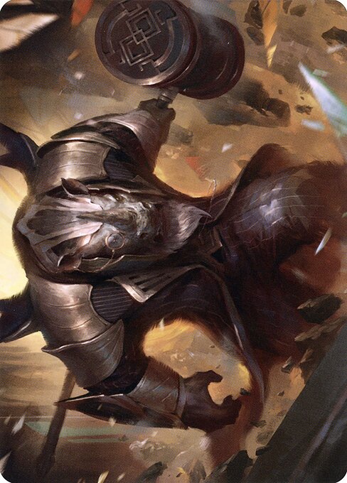 Perrie, the Pulverizer // Perrie, the Pulverizer highlighted card art