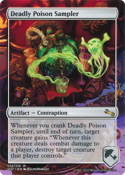 Deadly Poison Sampler highlighted card art