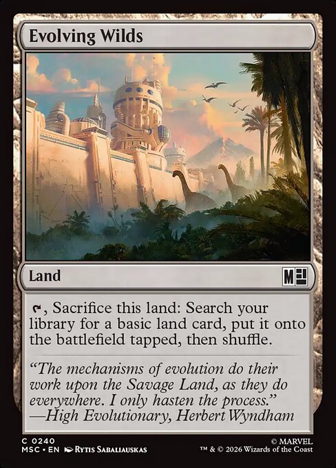 Evolving Wilds highlighted card art