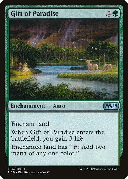 Gift of Paradise from Core Set 2019
