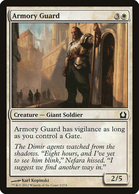 Armory Guard from Return to Ravnica