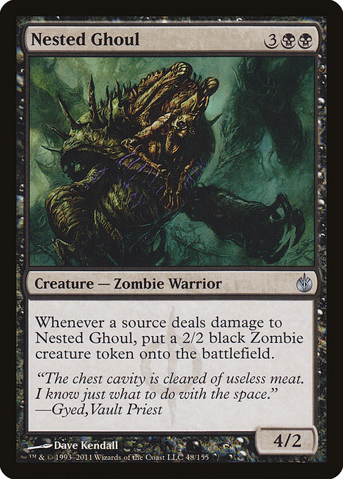 Nested Ghoul from Mirrodin Besieged