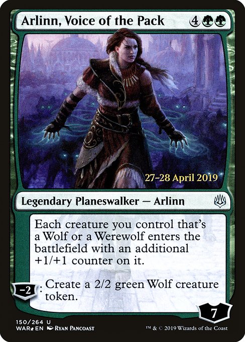 Arlinn, Voice of the Pack from War of the Spark Promos