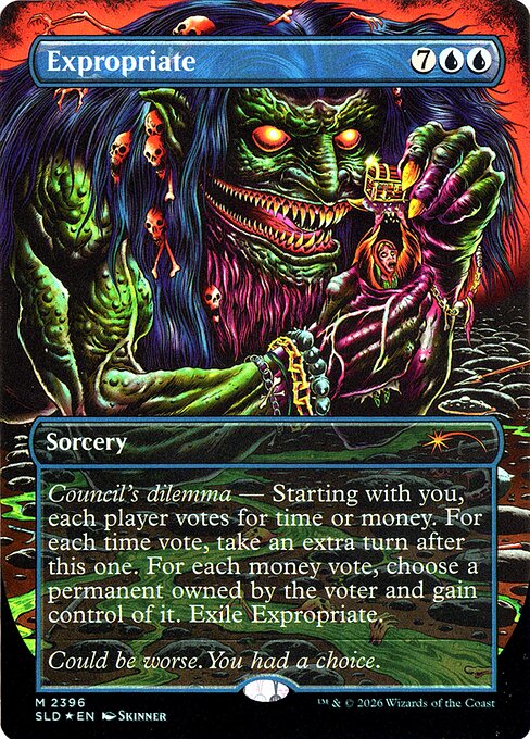 Expropriate highlighted card art