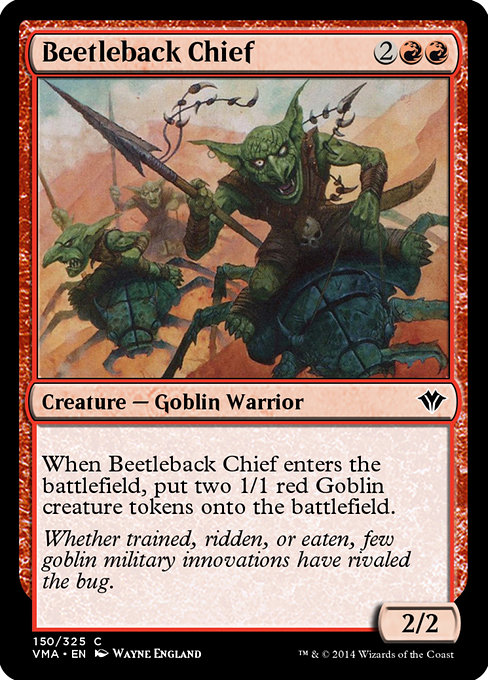Beetleback Chief from Vintage Masters