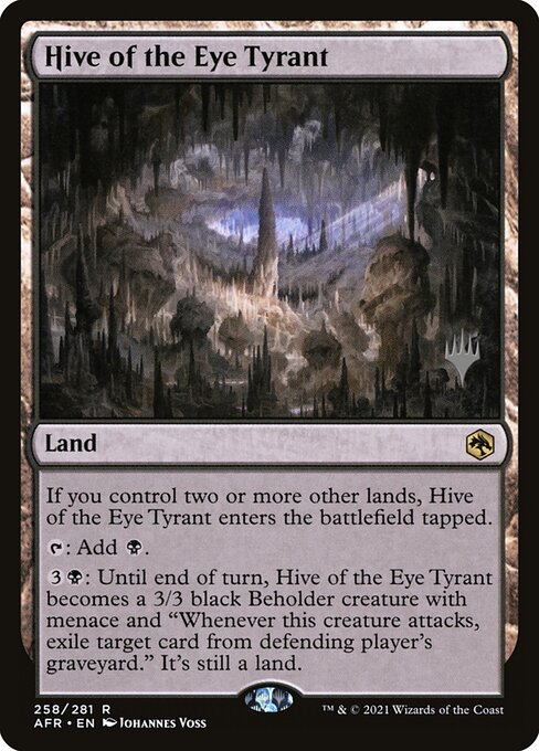 Hive of the Eye Tyrant from Adventures in the Forgotten Realms Promos