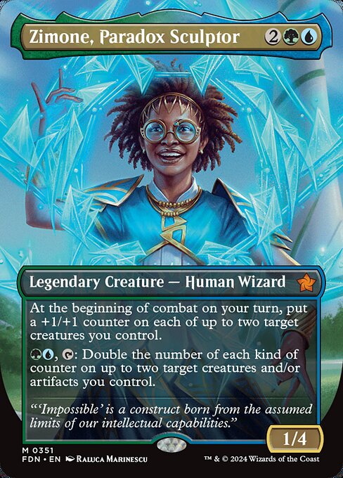 Zimone, Paradox Sculptor from Foundations
