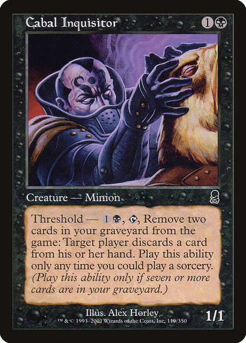 Cabal Inquisitor highlighted card art