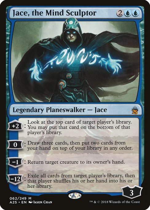 Jace, the Mind Sculptor from Masters 25