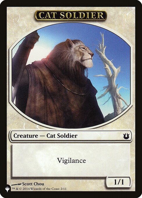 Cat Soldier highlighted card art