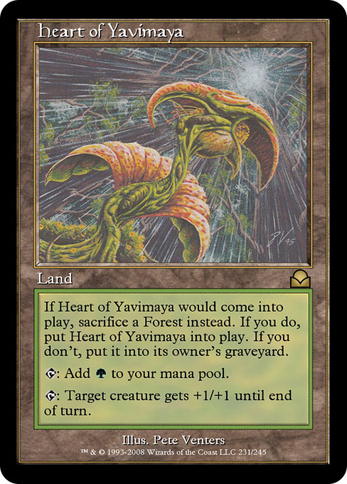 Heart of Yavimaya highlighted card art