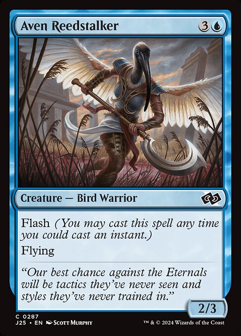 Aven Reedstalker highlighted card art