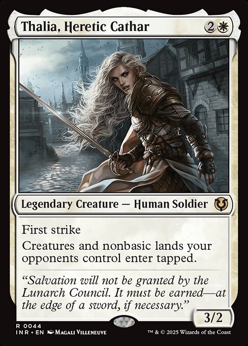 Thalia, Heretic Cathar from Innistrad Remastered