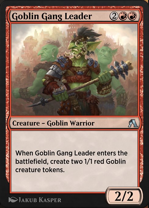 Goblin Gang Leader from Arena Beginner Set