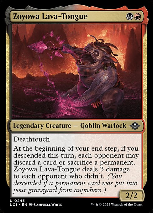 Zoyowa Lava-Tongue from The Lost Caverns of Ixalan