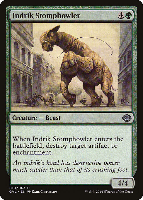 Indrik Stomphowler from Duel Decks Anthology: Garruk vs. Liliana