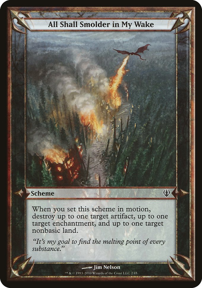 All Shall Smolder in My Wake highlighted card art