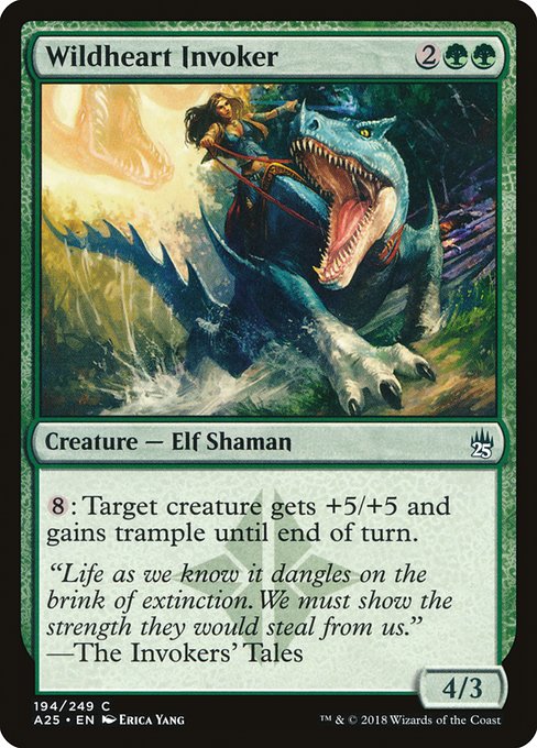 Wildheart Invoker from Masters 25