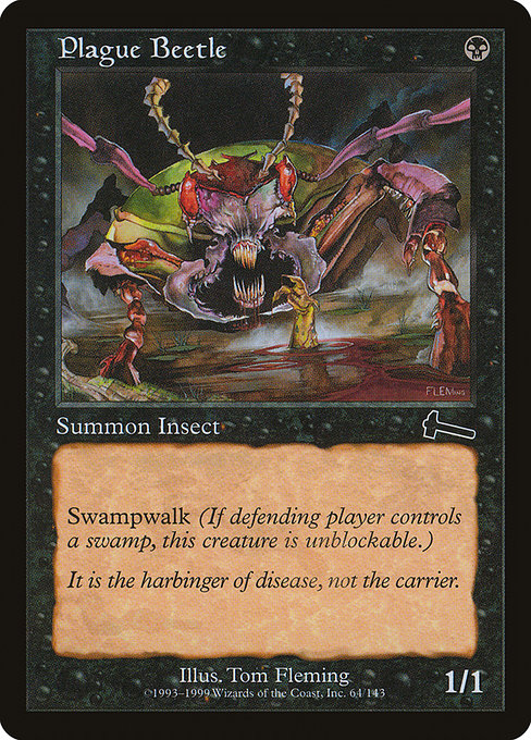 Plague Beetle from Urza's Legacy