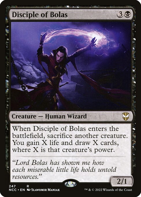 Disciple of Bolas from New Capenna Commander