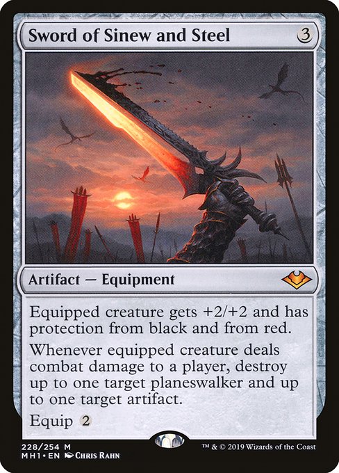 Sword of Sinew and Steel from Modern Horizons