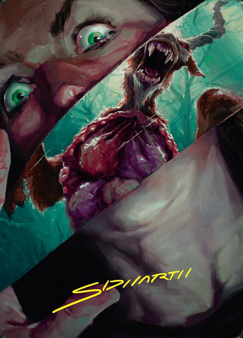 Hauntwoods Shrieker // Hauntwoods Shrieker from Duskmourn: House of Horror Art Series